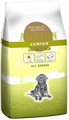 ARATON Dog junior lamb & rice 15 kg pašaras jauniems šunims su lašiša ir ryžiais 